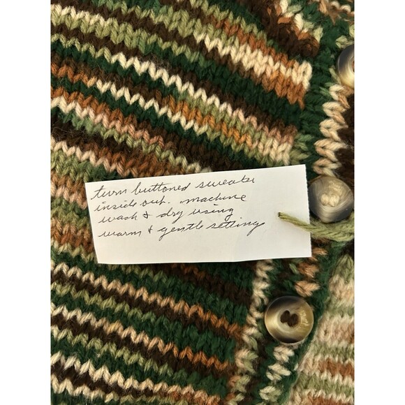 6-12 months Boy/Girl Home Knitted Baby Cardigan Warm, Soft and Comfortable - Picture 6 of 9